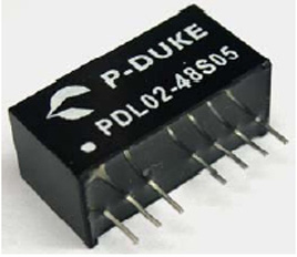 PDL02-24D05, DC/DC конвертер серии PDL02, мощностью 2 Ватта